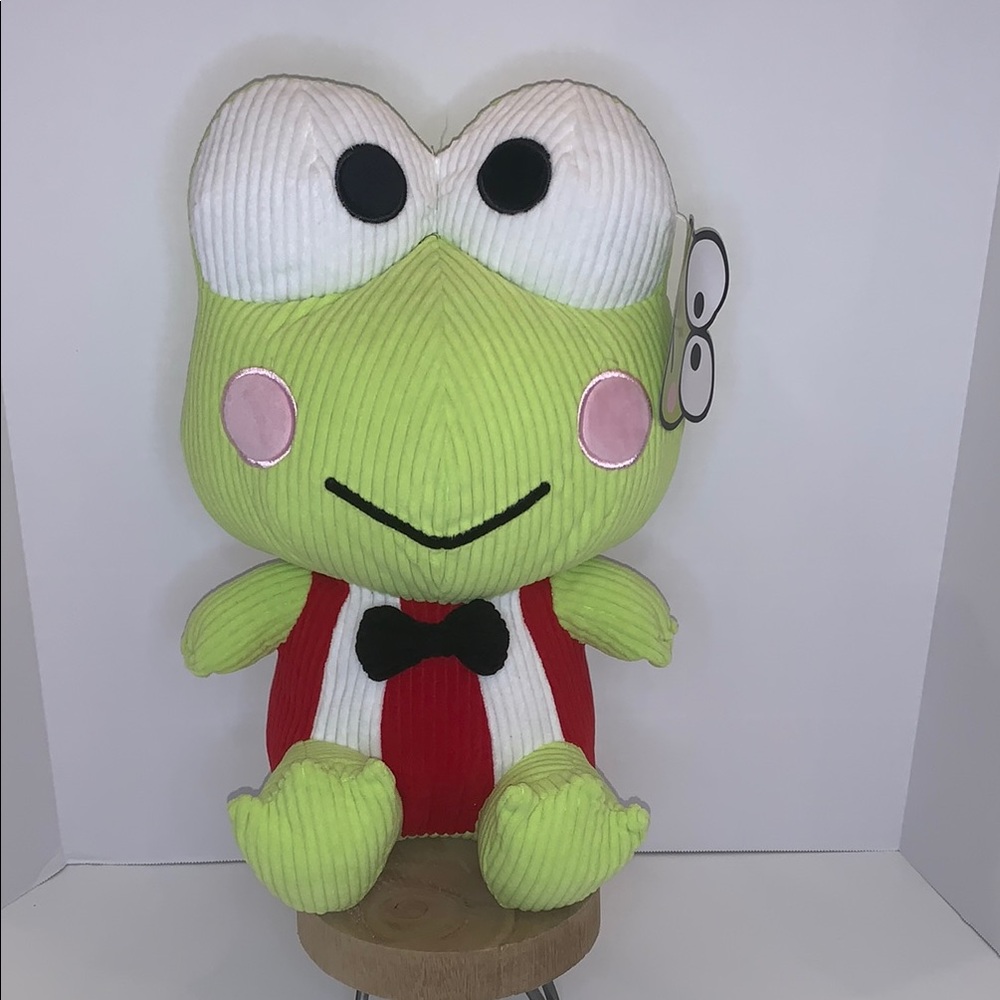 Keroppi Large Stuffed Animal 16 inch